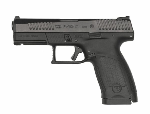 CZ P-10 C 9MM Black 15rd Reversible Mag Catch