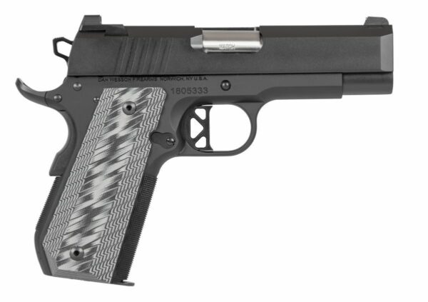 Dan Wesson Enhanced Commander 9mm Black Single Action 9 Round Pistol