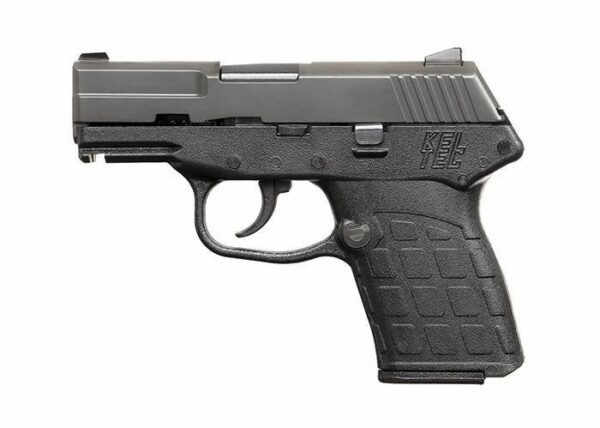 KelTec PF-9 9mm Pistol 7rd Black Polymer Frame Green Slide