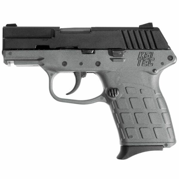 KelTec PF-9 Semi Auto Handgun 9mm 7rd  Blued Slide Gray Polymer Frame