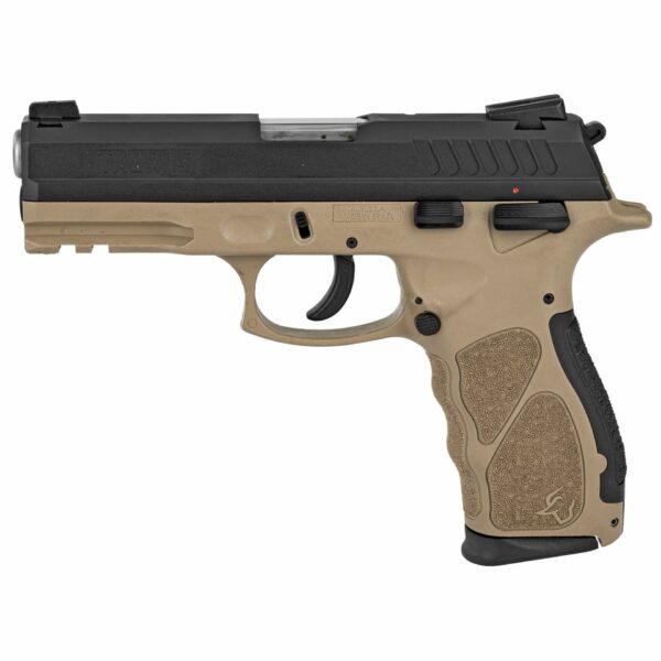 Taurus TH9 9MM 17RD 4.25″ Barrel Semi-Automatic Pistol Black/Tan Finish