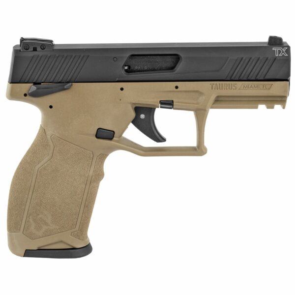 Taurus TX22 .22 LR 16RD 4″ Barrel Semi-Automatic Pistol Black/Tan
