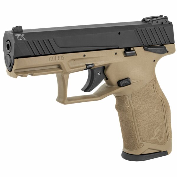 Taurus TX22 .22 LR 16RD 4″ Barrel Semi-Automatic Pistol Black/Tan