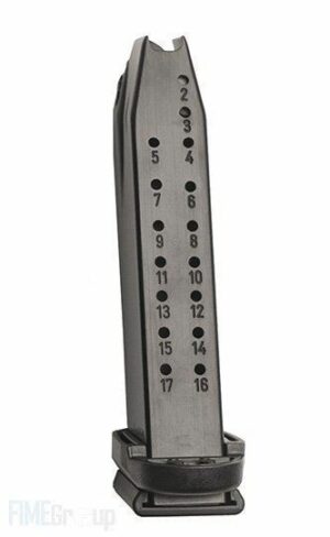 Arex 9mm 17 Round Magazine with Adapter for Rex Zero 1 Compact Pistols