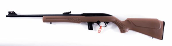 Rossi RS22 Semi-automatic Rifle 22LR 18″ Barrel Black Finish Synthetic Stock 10Rd Adjustable Fiber Optic Sights