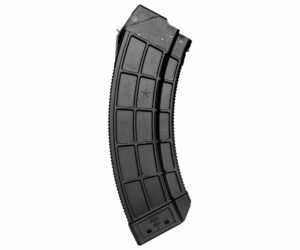 US Palm 7.62x39mm Black 30 Round Magazine with Stainless Steel Latch Cage