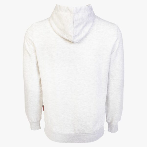 Arsenal Large Gray Cotton-Poly Relaxed Fit Graphic Pullover Hoodie