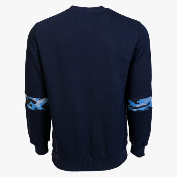 Arsenal Large Blue Cotton-Poly Standard Fit Flex Pullover Sweater