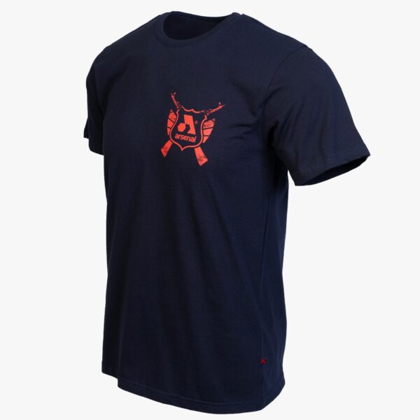 Arsenal Large Blue Cotton Relaxed Fit Classic T-Shirt
