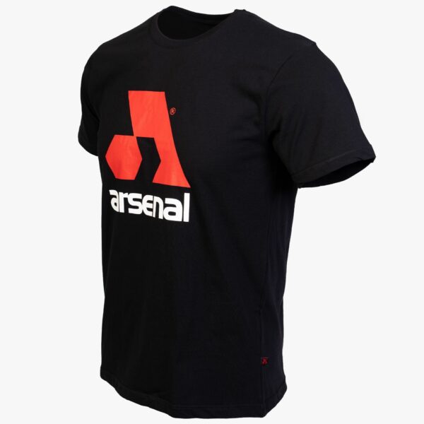 Arsenal Large Black Cotton Relaxed Fit Logo T-Shirt