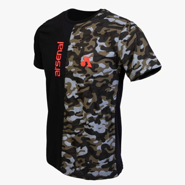 Arsenal Small Black / Camo Cotton Relaxed Fit T-Shirt