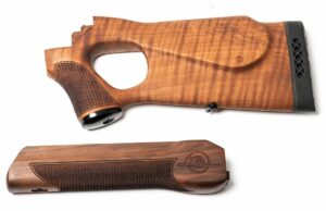 FIME Group Walnut Buttstock and Handguard Set with Molot Logo Engraving for Vepr Rifles and Shotguns