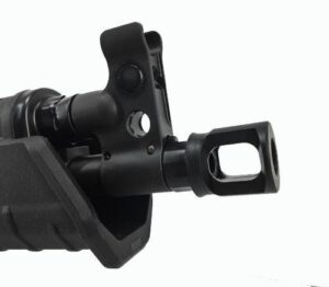 Century Arms 922r Compliant M109 Muzzle Brake with 14×1 Left Hand Threads for 7.62x39mm and 9mm Guns