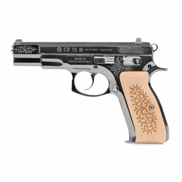 CZ 75B 9mm Semi-Automatic Blued Pistol