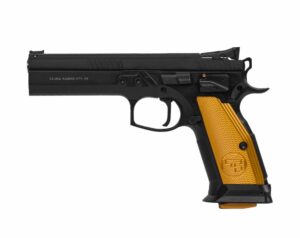 CZ 75 Tactical Sport 40 S&W Orange Semi-Automatic Pistol