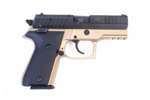 Arex Rex Zero 1CP-03B1 9mm Flat Dark Earth with Hogue Black Grips  15rd Pistol