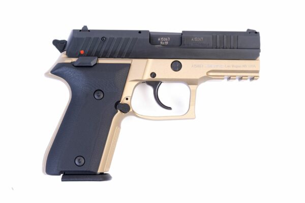 Arex Rex Zero 1CP-03B1 9mm Flat Dark Earth with Hogue Black Grips  15rd Pistol