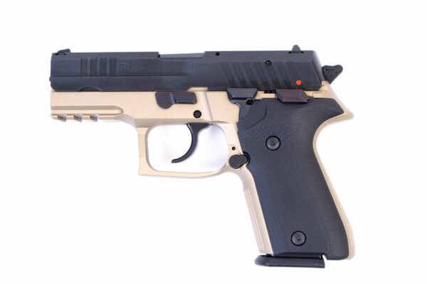 Arex Rex Zero 1CP-03B1 9mm Flat Dark Earth with Hogue Black Grips  15rd Pistol