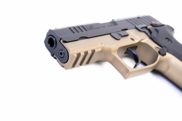 Arex Rex Zero 1CP-03B1 9mm Flat Dark Earth with Hogue Black Grips  15rd Pistol