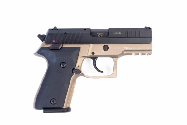 Arex Rex Zero 1CP-05B1 Flat Dark Earth with Hogue Black Grips 9mm Semi-Automatic 10 Round Pistol