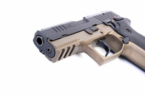 Arex Rex Zero 1CP-05B1 Flat Dark Earth with Hogue Black Grips 9mm Semi-Automatic 10 Round Pistol