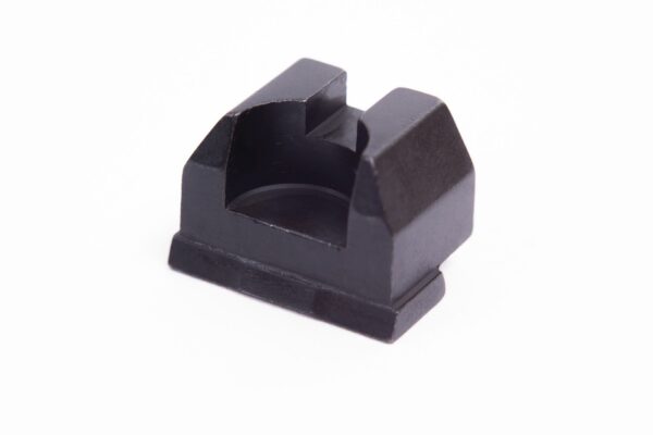 Arex Steel Rear Sight with White Center Dots for Rex Zero 1 Pistols