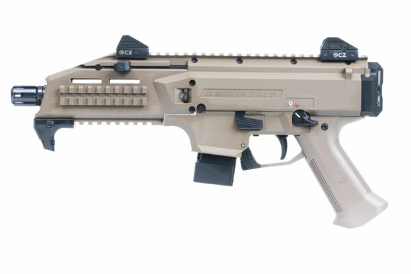 CZ Scorpion EVO 3 S1 9mm Flat Desert Earth Semi-Automatic Pistol