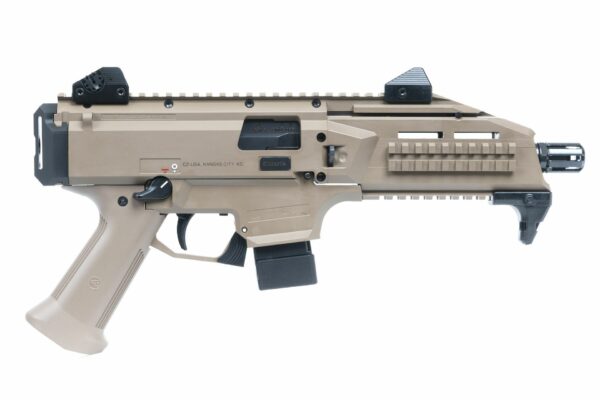 CZ Scorpion EVO 3 S1 9mm Flat Desert Earth Semi-Automatic Pistol