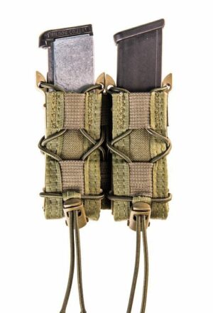 High Speed Gear Pistol TACO MOLLE Olive Drab Double Magazine Pouch