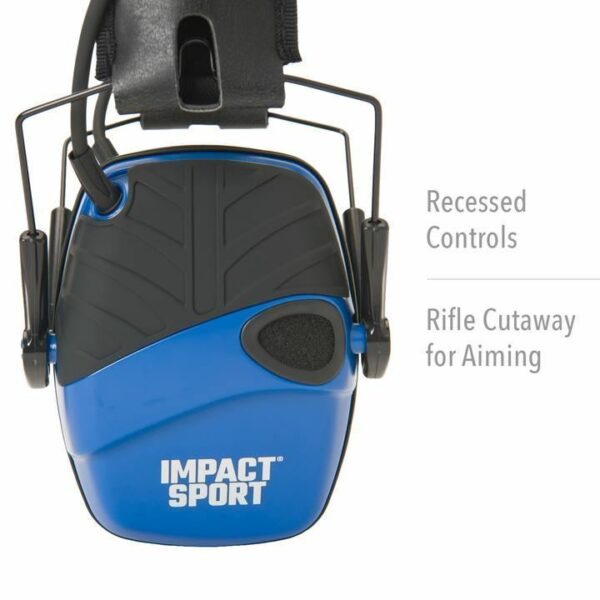 Howard Leight Impact Sport Classic Real Blue Electronic Earmuff