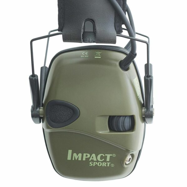 Howard Leight Impact Sport OD Green Electronic Earmuff