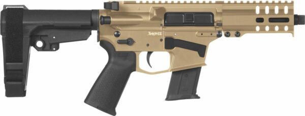 CMMG Banshee 300 Mk57 5.7x28mm Flat Dark Earth Semi-Automatic 30 Round Pistol