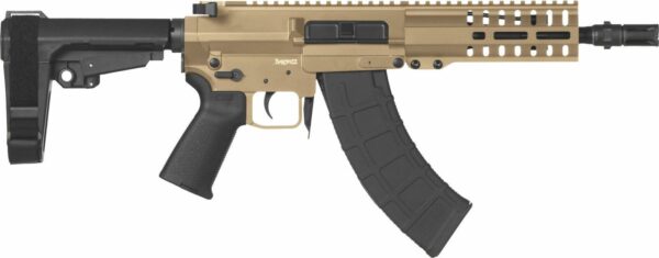 CMMG Banshee 300 Mk47 7.62x39mm Flat Dark Earth Semi-Automatic 30 Round Pistol