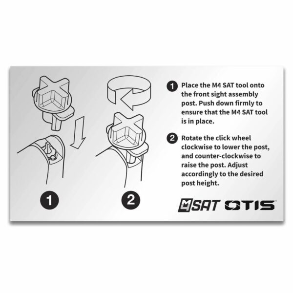 Otis Technology Pack of 2 M4 Sight Adjustment Tools