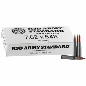 Red Army Standard 7.62x54R 148 Grain FMJ Ammunition 500 Rounds