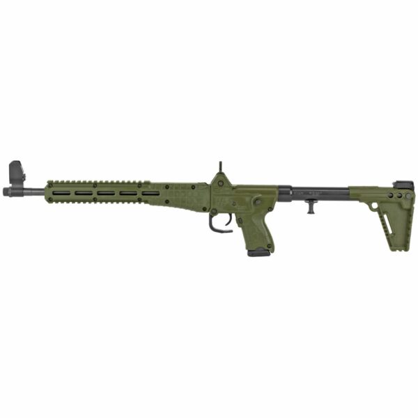 KelTec Sub 2000 Gen 2 9mm Green Semi-Automatic 15 Round Rifle