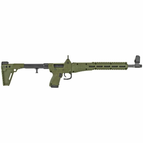 KelTec Sub 2000 Gen 2 9mm Green Semi-Automatic 15 Round Rifle