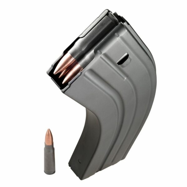 DURAMAG SS™ 7.62x39mm 30 Round AR-15 Style Black Steel Magazine Black AGF