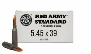 Red Army Standard 5.45x39mm 60gr Lead Core FMJ Steel 20 Rounds Ammunition