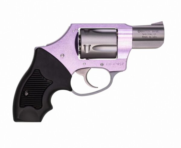 Charter Arms Lavender Lady .38 Special 2″ Barrel 5rd Lavender Stainless Steel Revolver