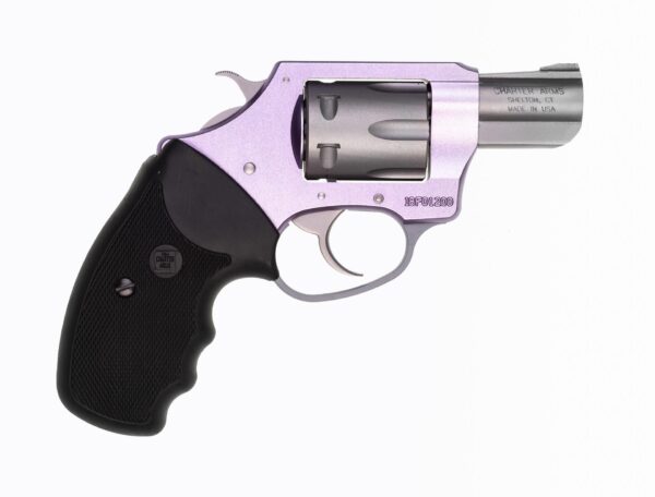 Charter Arms Lavender Lady® .22 LR 8 rd 2″ Barrel Lavender/Stainless Steel Revolver