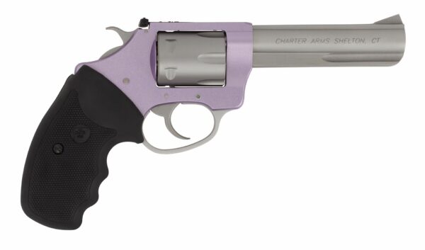 Charter Arms Pathfinder® Lite .22 LR 8rd 4.2″ Barrel Lavender/Stainless Steel Revolver