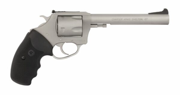 Charter Arms Pit Bull® 9mm 5rd 6″ Barrel Stainless Steel Revolver