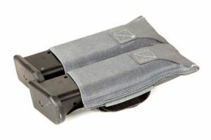 Blue Force Gear-Belt Mounted Ten-Speed® Double Pistol Mag Pouch – Wolf Gray
