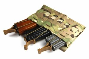 Blue Force Gear-Mag NOW! Pouch – Triple M4 Mag – Open top bungee retention -Coyote Brown