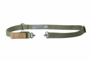 Blue Force Gear Vickers Push Button Sling OD Green Nylon Hardware w/ Push Button Swivels