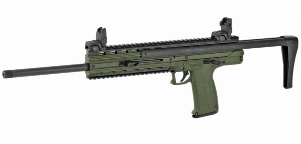 CMR-30 .22 WMR Semi Auto Rifle 16″ Barrel 30 Rounds Collapsible Stock Matte Green Finish