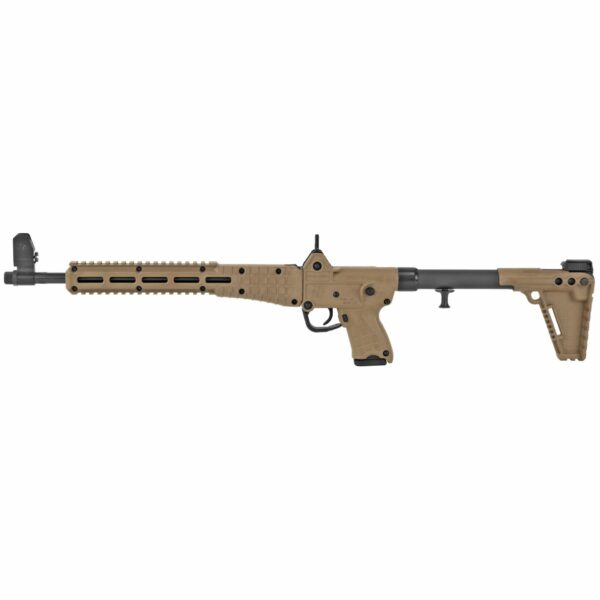 SUB-2000 Glock 19 Rifle 16.25″ 9mm 10rd M-LOK Compatible Blued Tan Finish