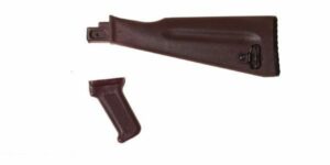 Arsenal Plum NATO Length Buttstock and Pistol Grip Set for Stamped Receivers