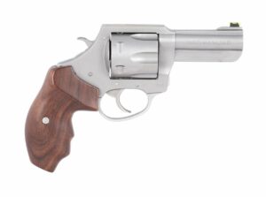 Charter Arms The PROFESSIONAL V 357 Mag 6rd Stainless Steel Wooden Grip